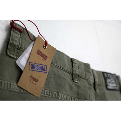 CARRERA Spodnie męskie khaki z gumką SPOCR01 | Grishop | Jeansy