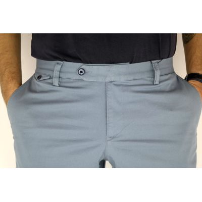GIOVANNI PERA Spodnie męskie chinosy niebieskie | Sklep GriShop.eu | Jeansy