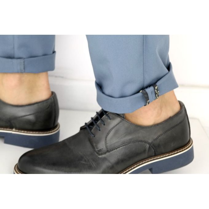 GIOVANNI PERA Spodnie męskie chinosy niebieskie | Sklep GriShop.eu | Jeansy