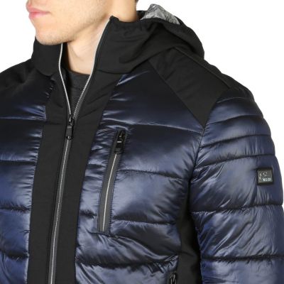 YES ZEE Kurtka męska granatowa kaptur KMYZ02 | Sklep GriShop.eu | Kurtki