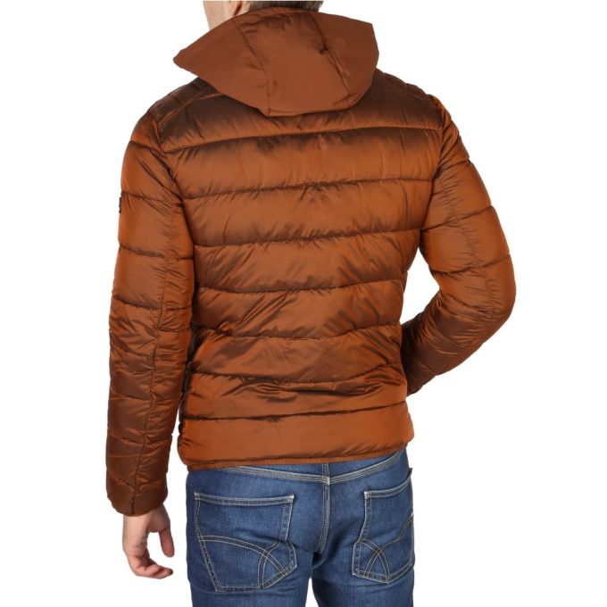 YES ZEE Kurtka męska ruda kaptur KMYZ03 | Sklep GriShop.eu | Kurtki