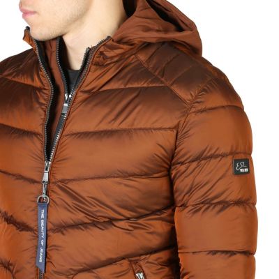 YES ZEE Kurtka męska ruda kaptur KMYZ03 | Sklep GriShop.eu | Kurtki