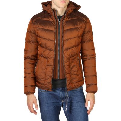 YES ZEE Kurtka męska ruda kaptur KMYZ03 | Sklep GriShop.eu | Kurtki
