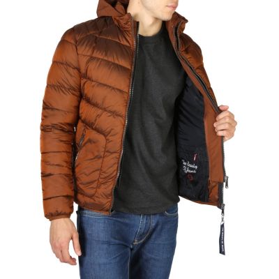 YES ZEE Kurtka męska ruda kaptur KMYZ03 | Sklep GriShop.eu | Kurtki