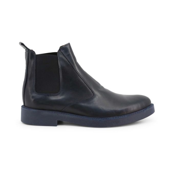 SB 3012 Buty męskie sztyblety granatowe skóra wysokie | Sklep GriShop.eu | Obuwie