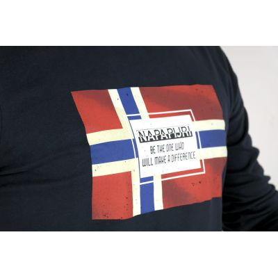 NAPAPIJRI longsleeve męski T-shirt z długim rękawem LNAPA04 | Grishop | Koszulki