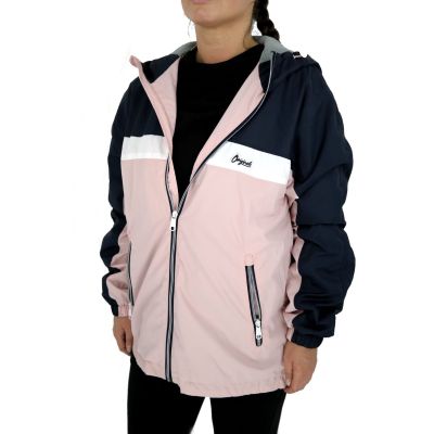 JACK & JONES Kurtka damska róż granat kaptur KRJJ01 | Sklep GriShop.eu | Kurtki
