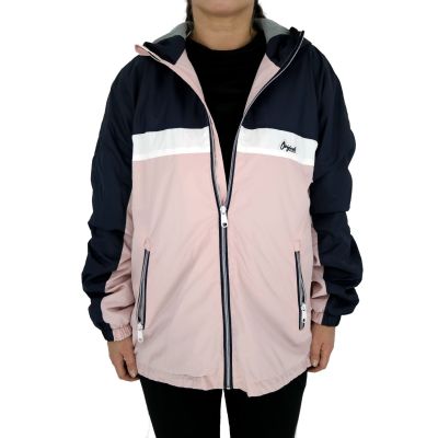 JACK & JONES Kurtka damska róż granat kaptur KRJJ01 | Sklep GriShop.eu | Kurtki