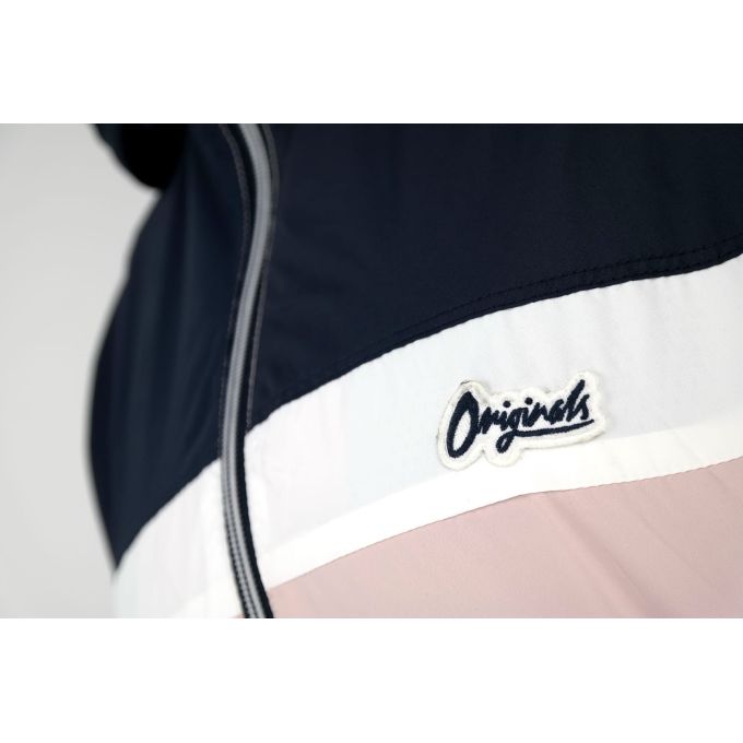 JACK & JONES Kurtka damska róż granat kaptur KRJJ01 | Sklep GriShop.eu | Kurtki