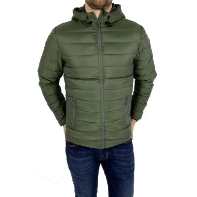 ONLY & SONS Kurtka męska khaki kaptur KROS01 | Grishop | Kurtki