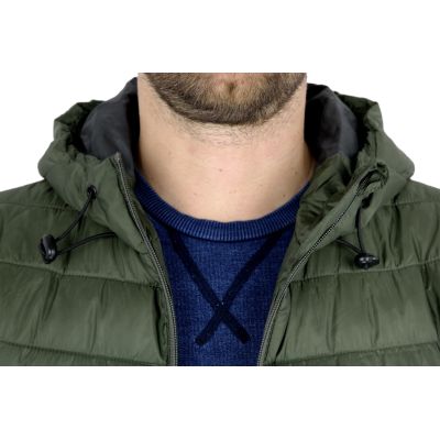 ONLY & SONS Kurtka męska khaki kaptur KROS01 | Grishop | Kurtki