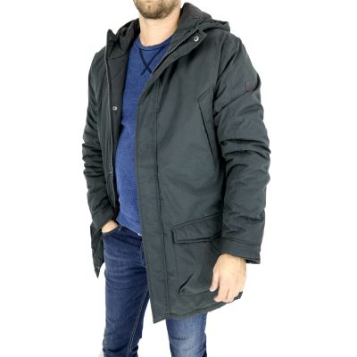 SOLID Kurtka męska granat kaptur KRS01 | Grishop | Kurtki