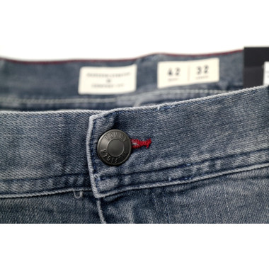 TOMMY HILFIGER Spodnie męskie jeans niebieskie 42/32