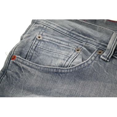 TOMMY HILFIGER Spodnie męskie jeans niebieskie 42/32