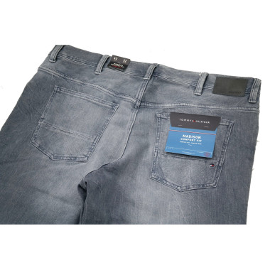 TOMMY HILFIGER Spodnie męskie jeans niebieskie 42/32