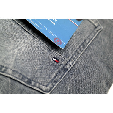 TOMMY HILFIGER Spodnie męskie jeans niebieskie 42/32