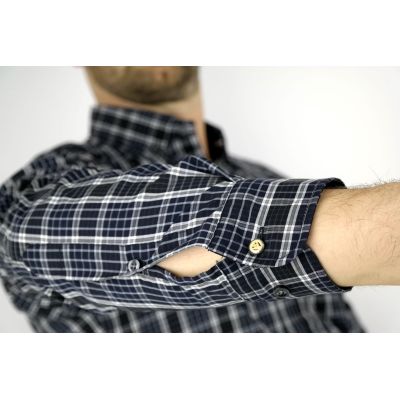 PIERRE CARDIN Koszula męska w kratkę KPC01 | Grishop | Koszule