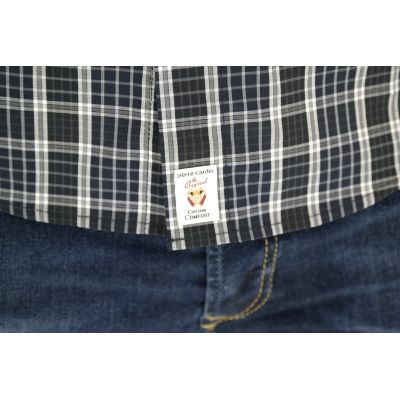 PIERRE CARDIN Koszula męska w kratkę KPC01 | Grishop | Koszule