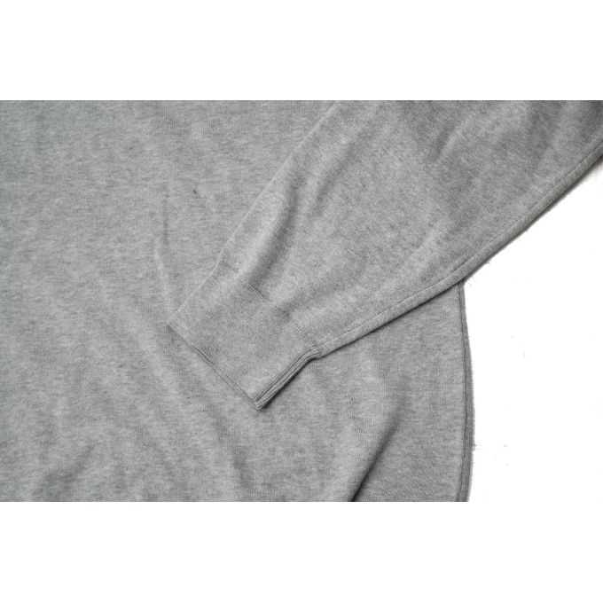 BRAX sweter męski szary serek SWBX02 | Sklep GriShop.eu | Swetry