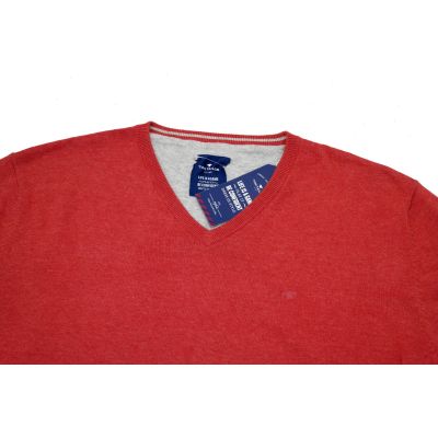 TOM TAILOR sweter męski pomarańcz SWTT01 | Grishop | Swetry