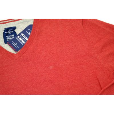 TOM TAILOR sweter męski pomarańcz SWTT01 | Grishop | Swetry