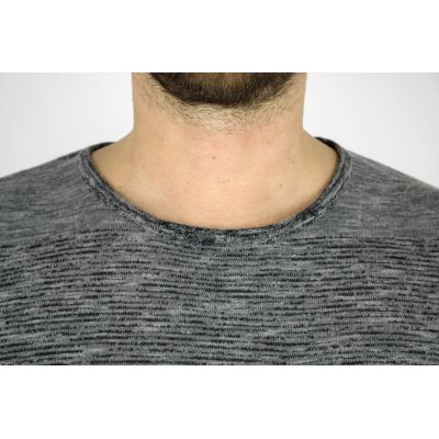 BLEND sweter męski popiel granat SWBD03 | Sklep GriShop.eu | Swetry
