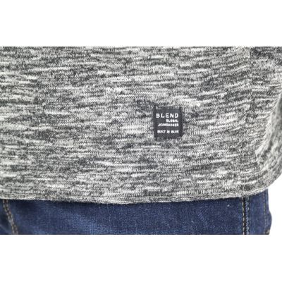 BLEND sweter męski popiel granat SWBD03 | Sklep GriShop.eu | Swetry
