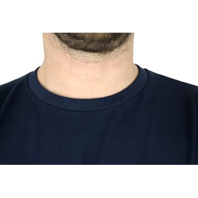 GIOVANNI PERA T-shirt męski granat puzzle TGP15 | Grishop | Koszulki