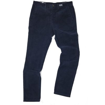 TOMMY HILFIGER Spodnie męskie sztruksy chinosy granat 32/32 | Grishop | Jeansy