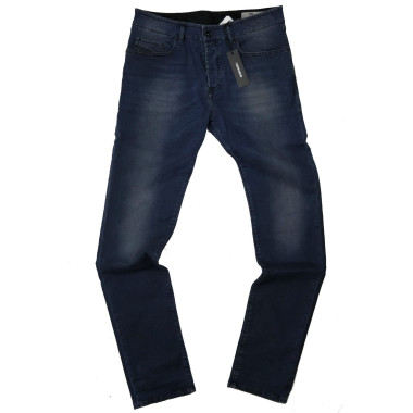 DIESEL Spodnie męskie jeans granat SPDSL05