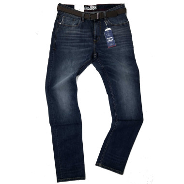 TOM TAILOR Spodnie męskie jeans granat SPTT02