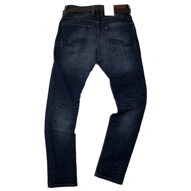 TOM TAILOR Spodnie męskie jeans granat SPTT02