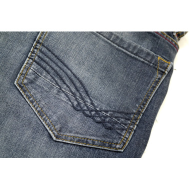 TOM TAILOR Spodnie męskie jeans granat SPTT02