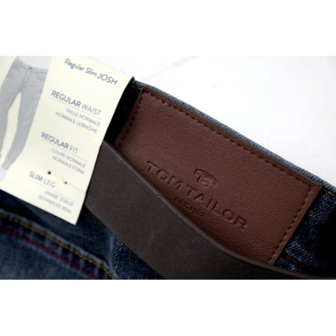 TOM TAILOR Spodnie męskie jeans granat SPTT02 | Grishop | Jeansy