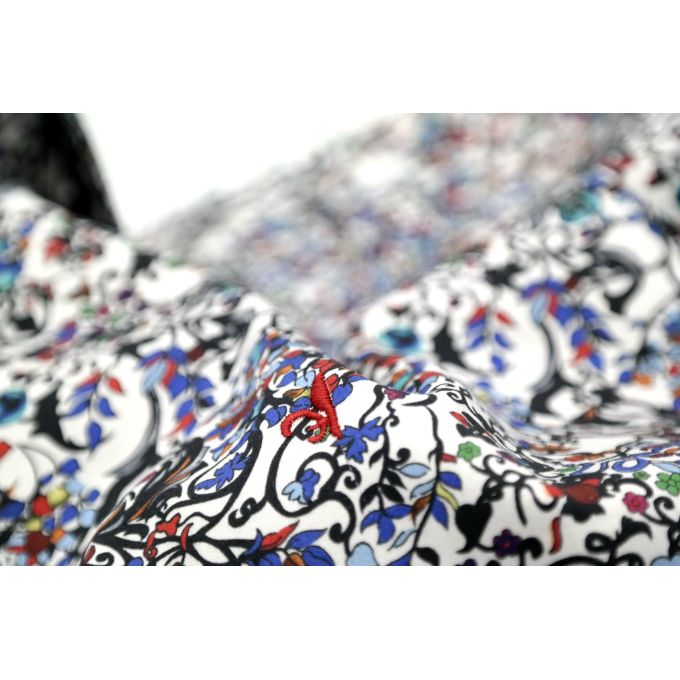 DANIEL BESSI Koszula męska fb536 W KWIATY cieniowana | Sklep GriShop.eu | Koszule