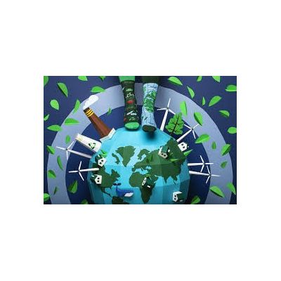 MANY MORNINGS skarpetki kolorowe Save The Planet | Sklep GriShop.eu | Galanteria i dodatki