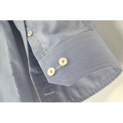 ETON Koszula męska niebieskie prążki KET03 | Sklep GriShop.eu | Koszule