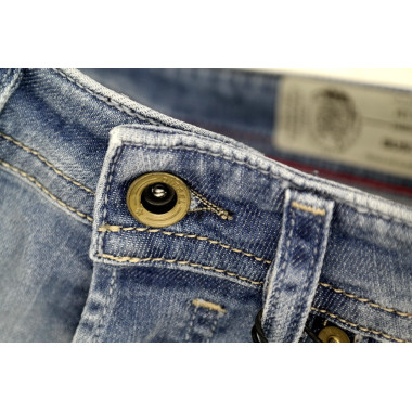 DIESEL Spodnie męskie jeans niebieskie SPDSL07