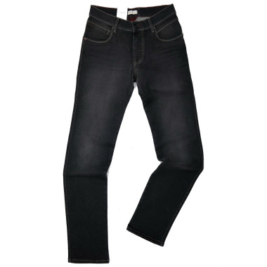 BUGATTI Spodnie męskie jeans popiel SPBG01