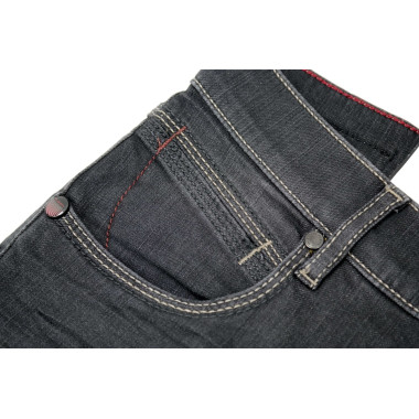 BUGATTI Spodnie męskie jeans popiel SPBG01