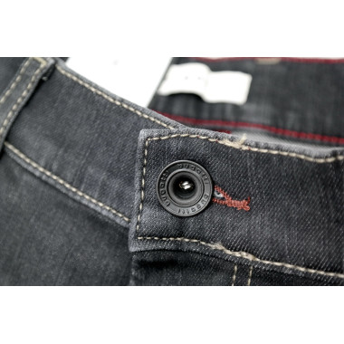 BUGATTI Spodnie męskie jeans popiel SPBG01