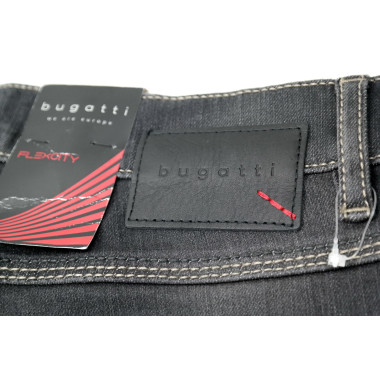 BUGATTI Spodnie męskie jeans popiel SPBG01