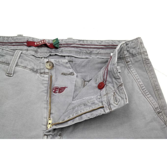 CARRERA Spodnie męskie popiel z gumką SPOCR02 | Sklep GriShop.eu | Jeansy