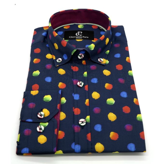 GIOVANNI PERA Koszula męska GP932 kolekcja tata, syn | Sklep GriShop.eu | Koszule
