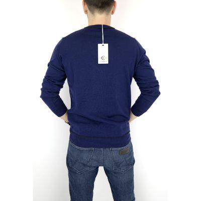 CERRUTI sweterek męski granatowy SWCR02 | Grishop | Swetry