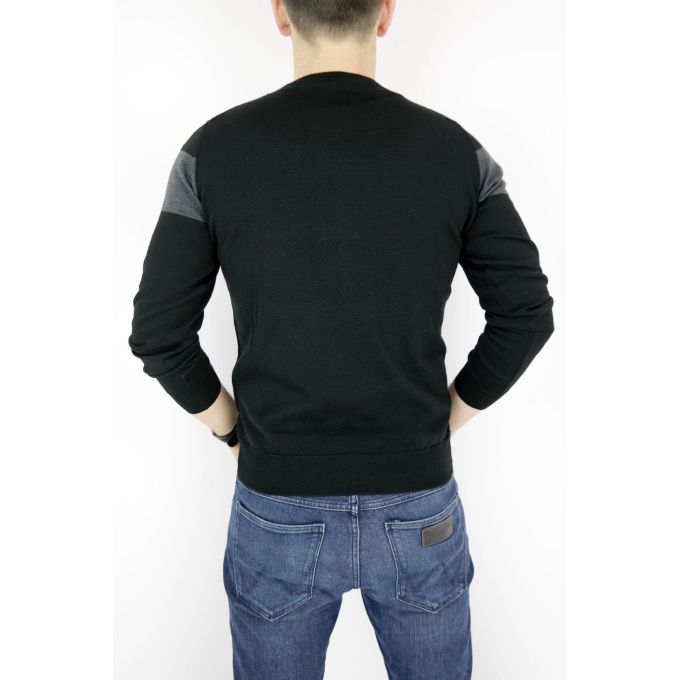 CERRUTI sweterek męski czarny SWCR04 | Grishop | Swetry
