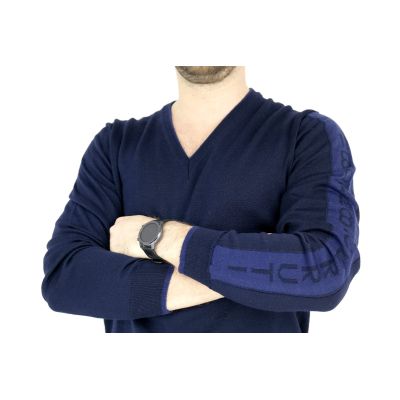 CERRUTI sweterek męski granatowy SWCR05 | Grishop | Swetry