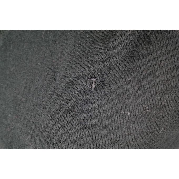 TRUSSARDI sweterek męski, ciemny granat SWTR08 | Grishop | Swetry