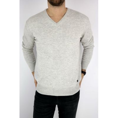 TRUSSARDI sweterek męski, szary SWTR11 (XL) | Sklep GriShop.eu | Swetry