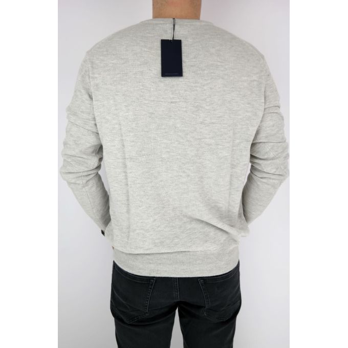 TRUSSARDI sweterek męski, szary SWTR11 (XL) | Sklep GriShop.eu | Swetry